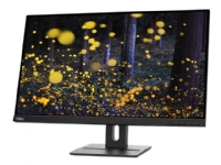 Lenovo ThinkVision E27q-20 – LED-skärm – 27 – 2560 x 1440 QHD @ 75 Hz – IPS – 350 cd/m² – 1000:1 – 4 ms – HDMI DisplayPort – högtalare – korpsvart – för ThinkCentre neo 70t 11YU  ThinkPad P15 Gen 2 20YQ