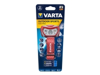 Varta Outdoor Sports H20 PRO - Hodelykt - LED - 3-modus - rødt/hvitt lys Belysning - Annen belysning - Hodelykter