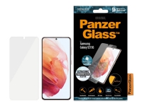 Bilde av Panzerglass™ | Antibakteriell - Skjermbeskytter For Mobiltelefon - Kant-til-kant-passform - Krystallklar | Samsung Galaxy S21 5g