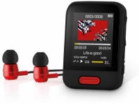 Sencor MP3 MP4-spiller SFP 7716RD 16GB Bluetooth 1,8 tommers skjerm TV, Lyd & Bilde - Bærbar lyd & bilde - MP3-Spillere