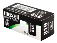 Maxell SR 527SW - Batteri 10 x SR527SW - Zn/Ag2O - 17 mAh PC tilbehør - Ladere og batterier - Diverse batterier
