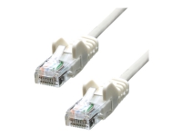 ProXtend – Patch-kabel – RJ-45 (hane) till RJ-45 (hane) – 25 cm – UTP – CAT 5e – formpressad hakfri – vit