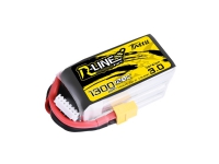 Alternativ bild 0 för Gens ace &Tattu R-Line Version 3.0 1300mAh 22.2V 120C 6S1P XT60 battery