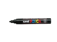 Paintmarker Uni POSCA PC-5M sort 1,8-2,5 mm - (6 stk.) Skriveredskaper - Markør - Permanenttusj