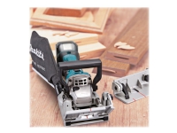 Bilde av Makita Dpj180 - Biscuit Joiner - Trådløs - 100 Mm - Uten Batteri - 18 V - Uten Batteri Og Opplader - Solo