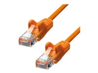 ProXtend – Patch-kabel – RJ-45 (hane) till RJ-45 (hane) – 3 m – UTP – CAT 5e – formpressad hakfri – orange