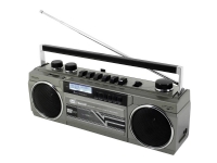 Soundmaster Retro Kassettradio med Bluetoo