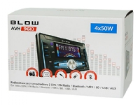 Blow AVH-9610 – Bil – digital mottagare – in-streck – Dubbel-DIN – 50 W x 4