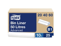 Bilde av Affaldspose Tork 50 Ltr Til Affaldsspand Tork 34x90 Cm 25 Stk.,10 Rl/krt