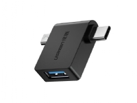 Ugreen 30453 USB-C/Thunderbolt 3 USB 3.0 A Svart