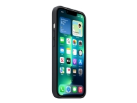 Apple – Baksidesskydd för mobiltelefon – med MagSafe – läder – midnatt – för iPhone 13 Pro