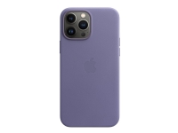 Apple – Baksidesskydd för mobiltelefon – med MagSafe – läder – blåregn – för iPhone 13 Pro Max