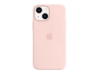 Apple - Baksidedeksel for mobiltelefon - med MagSafe - silikon - krittrosa - for iPhone 13 mini Tele & GPS - Mobilt tilbehør - Deksler og vesker