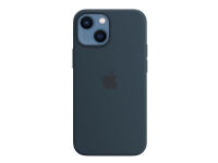Apple - Baksidedeksel for mobiltelefon - med MagSafe - silikon - avgrunnsblå - for iPhone 13 mini Tele & GPS - Mobilt tilbehør - Deksler og vesker