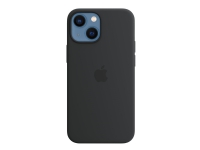 Apple - Baksidedeksel for mobiltelefon - med MagSafe - silikon - midnatt - for iPhone 13 mini Tele & GPS - Mobilt tilbehør - Deksler og vesker