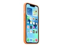 Apple – Baksidesskydd för mobiltelefon – med MagSafe – silikon – ringblomma – för iPhone 13