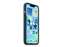 Apple – Baksidesskydd för mobiltelefon – med MagSafe – silikon – avgrundsblå – för iPhone 13