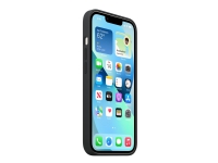 Apple – Baksidesskydd för mobiltelefon – med MagSafe – silikon – midnatt – för iPhone 13