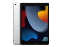 Apple 10.2-inch iPad Wi-Fi + Cellular - 9. generasjon - tablet - 256 GB - 10.2 IPS (2160 x 1620) - 3G, 4G - LTE - sølv PC & Nettbrett - Nettbrett - Apple iPad