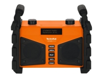 TechniSat DigitRadio 230 OD – Bärbar DAB-radio – 12 Watt – orange