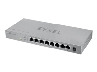 Zyxel MG-108 - Switch - ikke-styrt - 8 x 100/1000/2.5G Base-T - stasjonær PC tilbehør - Nettverk - Switcher