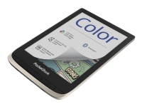 PocketBook Color – eBook-läsare – Linux 3.10.65 – 16 GB – 6 E Ink Kaleido (1448 x 1072) – pekskärm – microSD-kortplats – Bluetooth Wi-Fi – moon silver