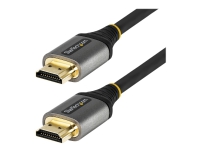 StarTech.com 10ft (3m) Premium Certified HDMI 2.0 Cable with Ethernet, High Speed Ultra HD 4K 60Hz HDMI Cable HDR10, ARC, HDMI Cord For Ultra HD Monitors, TVs, Displays, w/ TPE Jacket - Durable HDMI Video Cable (HDMMV3M) - Premium High Speed - HDMI-kabel 