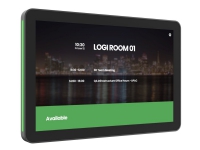 Produktfoto för Logitech Tap Scheduler Purpose-Built Scheduling Panel for Meeting Rooms - Enhet för videokonferens - Zoomcertifierad, Certifierad för Microsoft-teams - vit