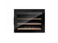 Bilde av WineSafe 18 EB Black, Vin kjøleskap, Innebygget, 18 flasker, 60 W, A, Svart