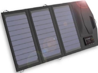 Portable solar battery Allpowers AP-SP-014-BLA 15W + Powerbank 10000mAh