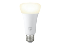 Philips Hue White – LED-glödlampa – form: A67 – E27 – 15.5 W (motsvarande 100 W) – klass F – mjukt vitt ljus – 2700 K