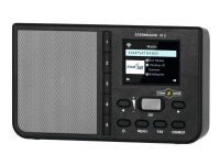 TechniSat STERNRADIO IR 2 - Internettradio - 2 Watt - sort TV, Lyd & Bilde - Stereo - Radio (DAB og FM)