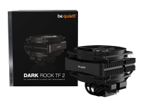 be quiet! Dark Rock TF 2 - Prosessorkjøler - (for: LGA1155, LGA1150, LGA1151, LGA2011-3 (Square ILM), AM4, LGA2066, LGA1200, LGA1700) - aluminium med kobberbasis - 135 mm - svart PC-Komponenter - Kjøling og modifikasjoner - Prosessor kjøling