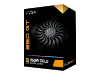 EVGA SuperNOVA 850 GT - Strømforsyning (intern) - ATX12V / EPS12V - 80 PLUS Gold - AC 100-240 V - 850 watt PC tilbehør - Ladere og batterier - PC/Server strømforsyning