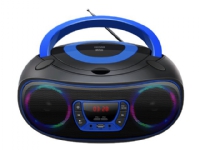DENVER TCL-212BT - Boomboks - 4 watt - blå TV, Lyd & Bilde - Stereo - Boomblaster