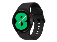 Samsung Galaxy Watch4 – 40 mm – svart – smartklokke med sportsbånd – display 1.2 – 16 GB – NFC, Wi-Fi, Bluetooth – 25.9 g