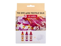 Talens Art Creation Tie-dye set Pink | 3 x 85 ml + gloves Hobby - Kunstartikler - Akrylmaling