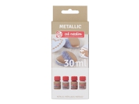 Talens Art Creation Metallic set Basic | 4 x 30 ml Hobby - Kunstartikler - Akrylmaling