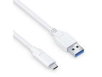 PureLink IS2600-020, 2 m, USB C, USB A, USB 3.2 Gen 1 (3.1 Gen 1), Hvit