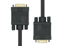 ProXtend VGA-kabel 3M - VGA-kabel (D-Sub) till VGA-kabel (D-Sub) - 3 m - sort