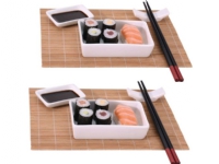UTMERKET HUSSERIE FOR SERVERING AV SUSHI for 2 personer, 12 stk