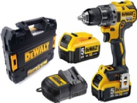 DeWALT DCD791P2-QW – Borr/drivare – sladdlös – 2 hastigheter – nyckellös chuck 13 mm – 70 N·m – 2 batterier – 18 V