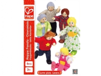 Hape Happy Family Caucasian Leker - Figurer og dukker - Figurlekesett