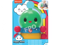 Fisher Price FWY Bop & Wobble Rainbow Worm Leker - Varmt akkurat nå - 0-6 måneder