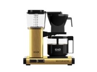 Moccamaster KBG 741 AO, Kaffebrygger (drypp), 1,25 l, Malt kaffe, Messing Kjøkkenapparater - Kaffe - Espressomaskiner