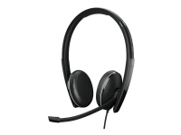 EPOS I SENNHEISER ADAPT 165 II – ADAPT 100 Series – headset – på örat – kabelansluten – 3,5 mm kontakt – svart