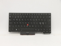 Lite-On – Ersättningstangentbord för bärbar dator – med Trackpoint UltraNav – bakgrundsbelyst – QWERTY – Nordisk – för ThinkPad L14 Gen 1 20U1 20U2 20U5 20U6