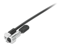 Bilde av Kensington Nanosaver Masterkey Cable Lock - Sikkerhetskabellås - Svart - 1.8 M - For Thinkcentre M75t Gen 2 Thinkpad L13 Yoga Gen 3 T14s Gen 3 X13 Gen 3