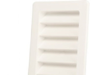 Fresh murrist 10x15 hvid plast - Ventilasjon & Klima - Ventilasjonstilbehør - Utblåsningsgitter