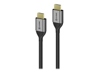 ALOGIC Ultra - HDMI-kabel - HDMI hane till HDMI hane - 2 m - rymdgrå - 4K120Hz stöd, 8K60Hz stöd